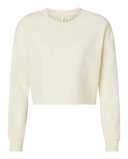 Women's Lightweight Crop Crewneck Sweatshirt