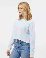 Women's Lightweight Crop Crewneck Sweatshirt