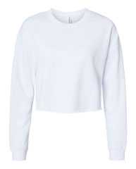 Women's Lightweight Crop Crewneck Sweatshirt