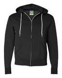 Lightweight Full-Zip Hooded Sweatshirt