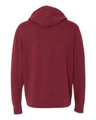 Lightweight Full-Zip Hooded Sweatshirt
