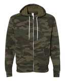 Lightweight Full-Zip Hooded Sweatshirt