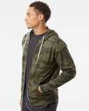Lightweight Full-Zip Hooded Sweatshirt