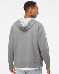 Lightweight Full-Zip Hooded Sweatshirt