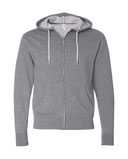 Lightweight Full-Zip Hooded Sweatshirt