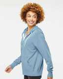 Lightweight Full-Zip Hooded Sweatshirt