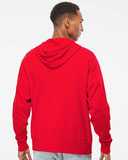 Lightweight Full-Zip Hooded Sweatshirt