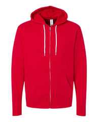 Lightweight Full-Zip Hooded Sweatshirt