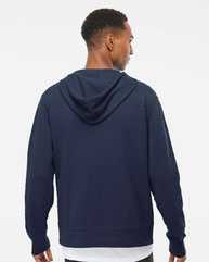 Lightweight Full-Zip Hooded Sweatshirt