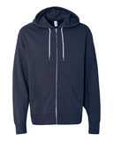 Lightweight Full-Zip Hooded Sweatshirt