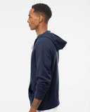 Lightweight Full-Zip Hooded Sweatshirt