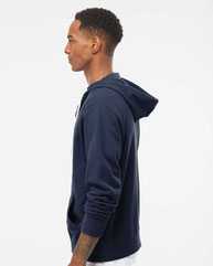 Lightweight Full-Zip Hooded Sweatshirt