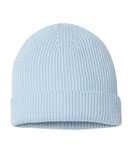Sustainable Fine Rib Cuffed Beanie