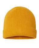 Sustainable Fine Rib Cuffed Beanie