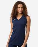 Women's Quickset V-Neck Sleeveless Jersey
