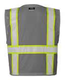 Kishigo EV Series® Enhanced Visibility Multi-Pocket Mesh Vest B100-111