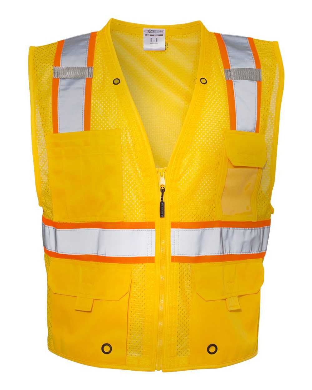 Kishigo EV Series® Enhanced Visibility Multi-Pocket Mesh Vest B100-111