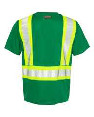 EV Series® Enhanced Visibility Contrast Pocket T-Shirt