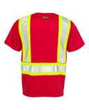 EV Series® Enhanced Visibility Contrast Pocket T-Shirt