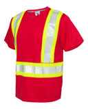 EV Series® Enhanced Visibility Contrast Pocket T-Shirt