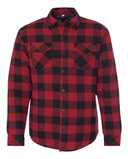 Quilted Flannel Shirt Jacket