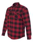 Quilted Flannel Shirt Jacket