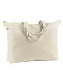 BAGedge Canvas Zippered Book Tote BE009