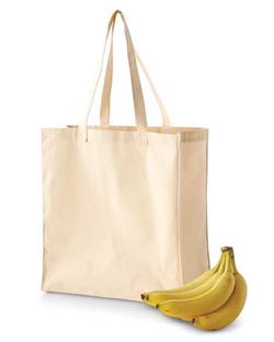BAGedge Canvas Grocery Tote BE055 BAGedge Canvas Grocery Tote BE055