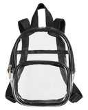 BAGedge Clear PVC Mini Backpack BE268