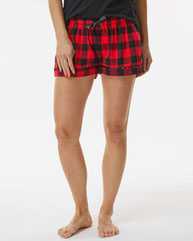Women's Flannel Shorts