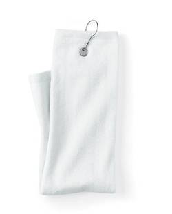 Carmel Towel Company Trifold Golf Towel with Grommet C162523TGH Carmel Towel Company Trifold Golf Towel with Grommet C162523TGH