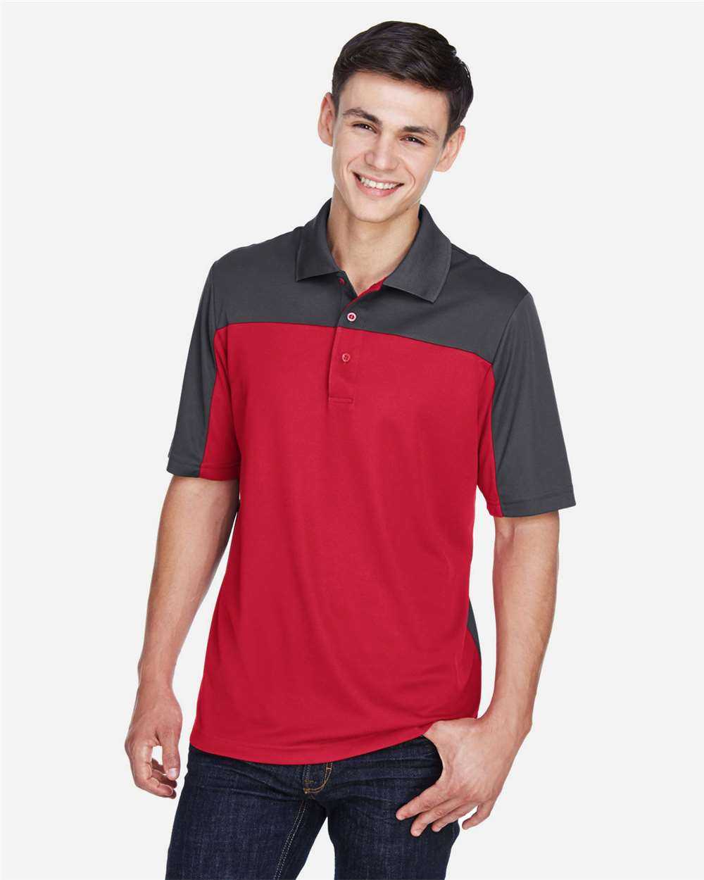 Balance Colorblock Performance Piqué Polo