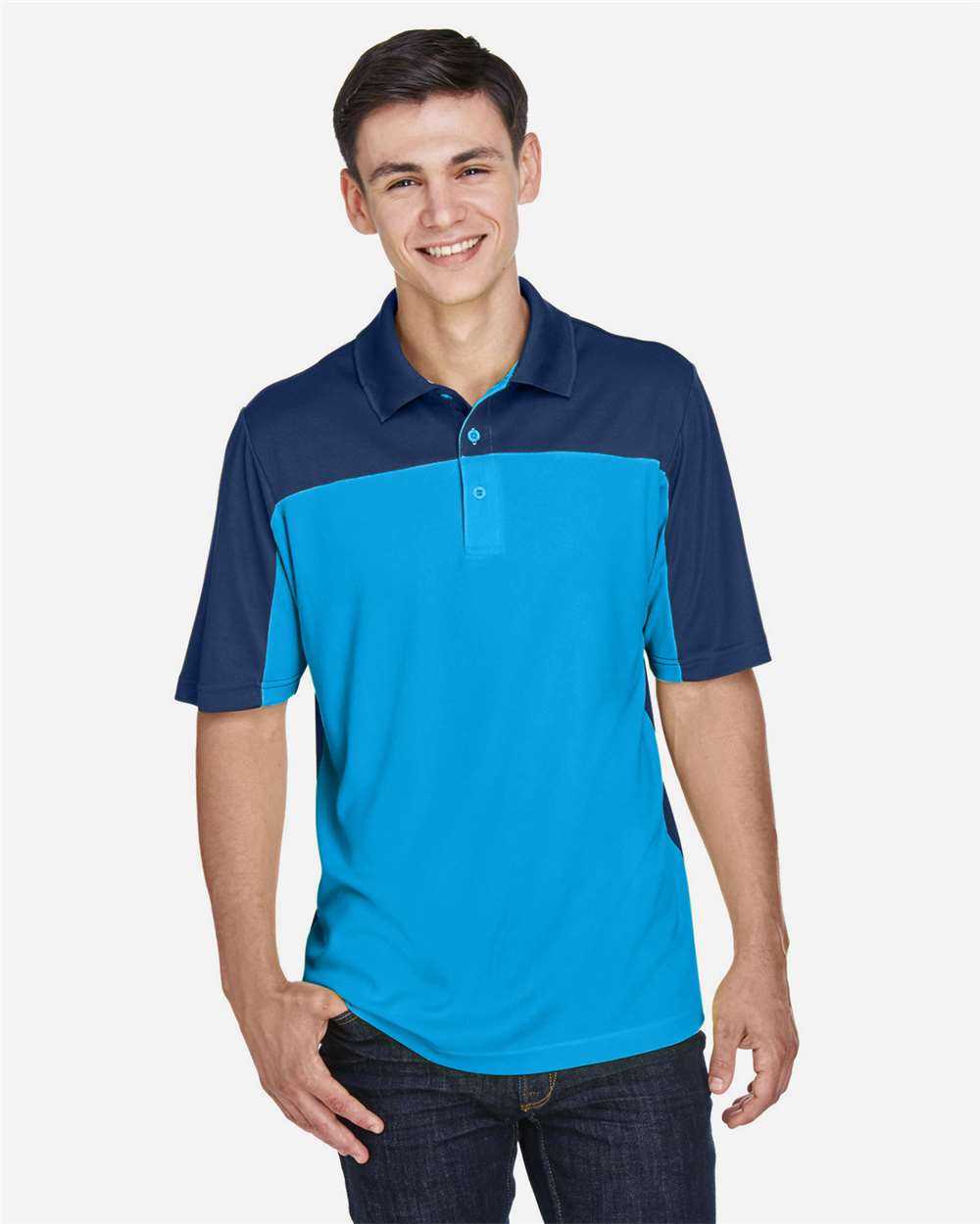 Balance Colorblock Performance Piqué Polo