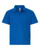 Youth Resolve CVC Performance Pique Polo