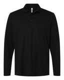 Men's Nova Performance Long Sleeve Pique Polo
