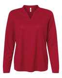 Women's Nova Performance Long Sleeve Pique Polo