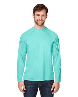 CORE365 Ultra UVP™ Marina Raglan Long Sleeve T-Shirt CE110 CORE365 Ultra UVP™ Marina Raglan Long Sleeve T-Shirt CE110