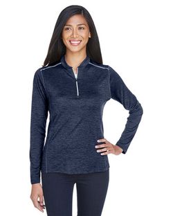 CORE365 Women's Kinetic Performance Quarter-Zip Pullover CE401W CORE365 Women's Kinetic Performance Quarter-Zip Pullover CE401W