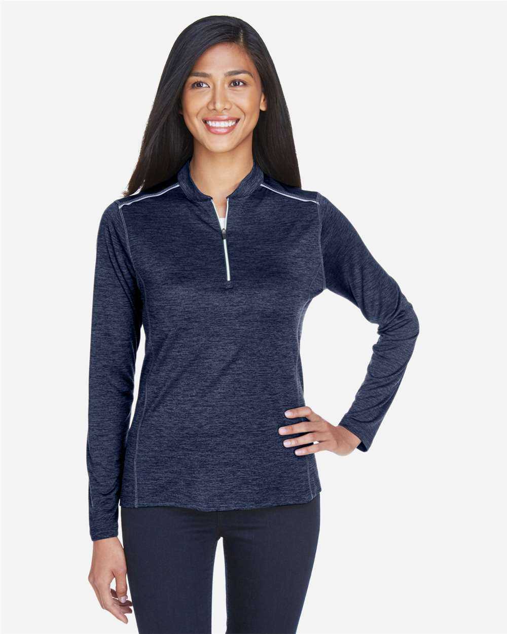 CORE365 Women's Kinetic Performance Quarter-Zip Pullover CE401W