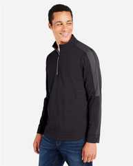 Market Snag Protect Mesh Colorblock Quarter-Zip Pullover