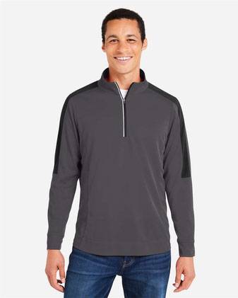 Market Snag Protect Mesh Colorblock Quarter-Zip Pullover
