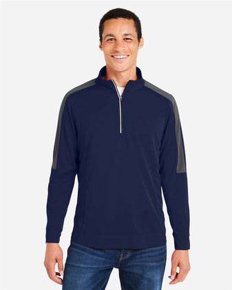 Market Snag Protect Mesh Colorblock Quarter-Zip Pullover