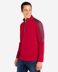 Market Snag Protect Mesh Colorblock Quarter-Zip Pullover