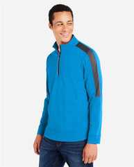Market Snag Protect Mesh Colorblock Quarter-Zip Pullover