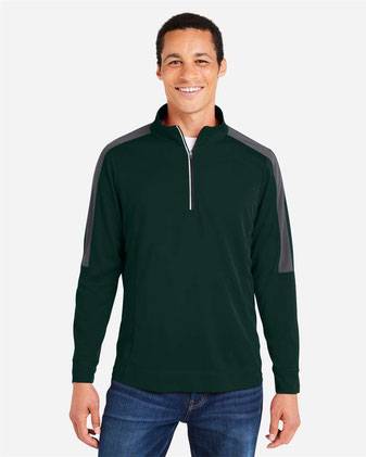 Market Snag Protect Mesh Colorblock Quarter-Zip Pullover