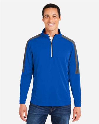 Market Snag Protect Mesh Colorblock Quarter-Zip Pullover