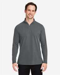 Fusion ChromaSoft™ Pique Quarter-Zip Pullover