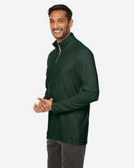 Fusion ChromaSoft™ Pique Quarter-Zip Pullover