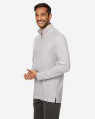 Fusion ChromaSoft™ Pique Quarter-Zip Pullover