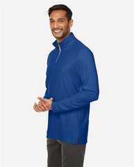 Fusion ChromaSoft™ Pique Quarter-Zip Pullover